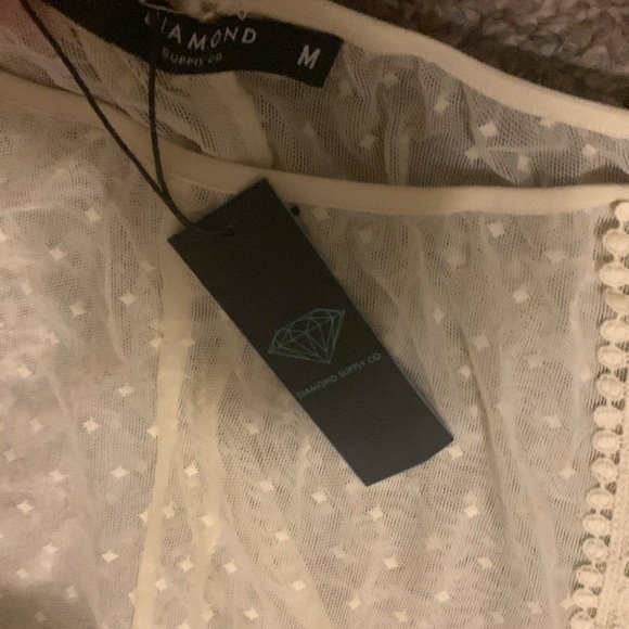 Sheer Crochet Coverup Leggings - Picture 3 of 4